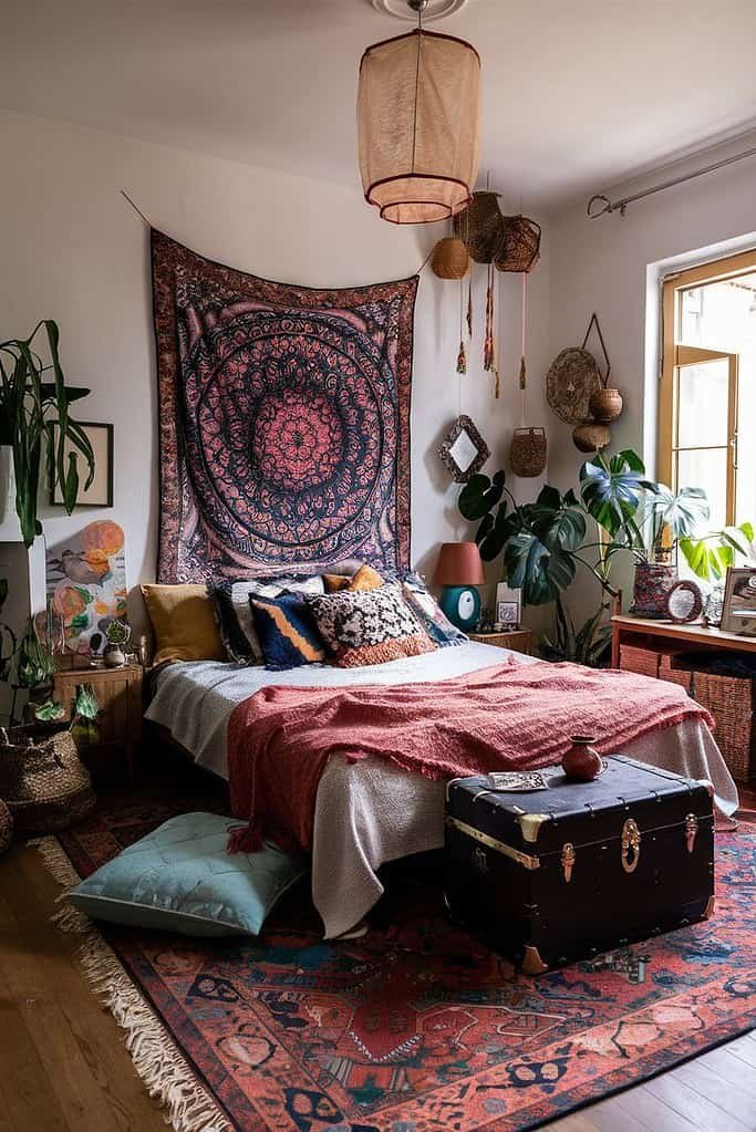 Vintage Bedroom Design Ideas Bohemian Eclecticism