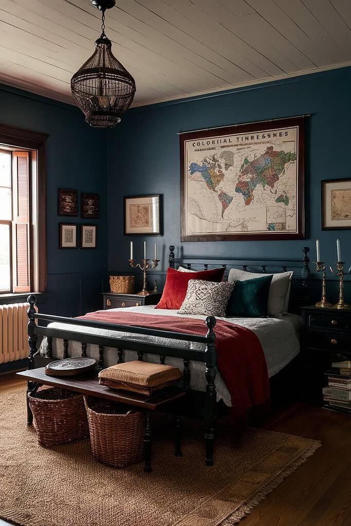Vintage Bedroom Design Ideas Colonial Timelessness