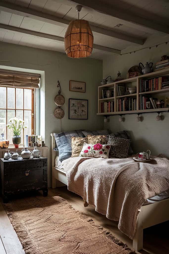 Vintage Bedroom Design Ideas English Cottage Coziness
