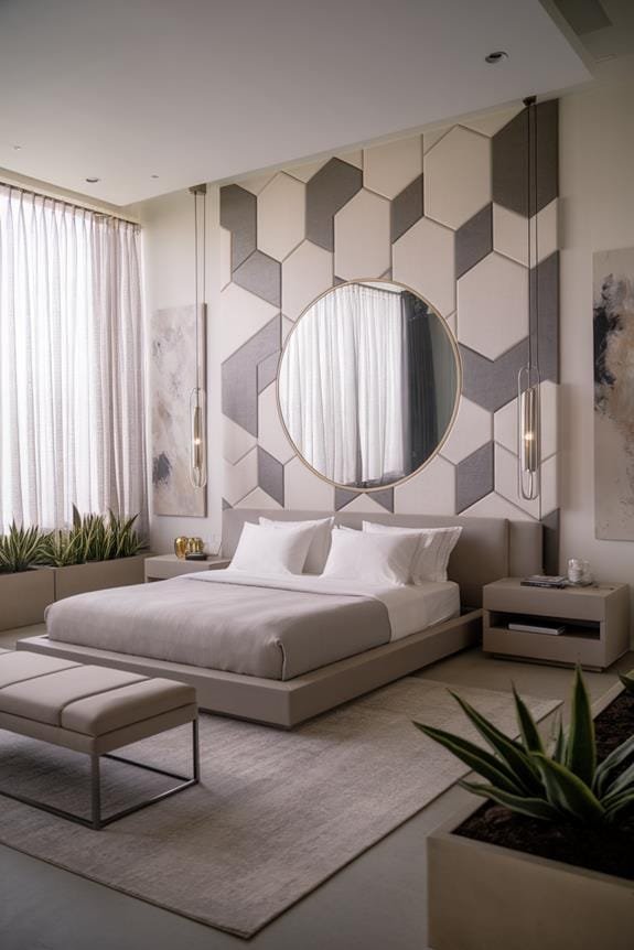 geometric wall design inspiration