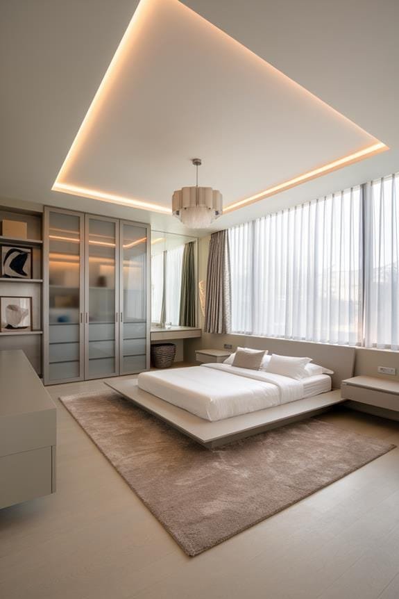 illuminated recessed led strips
