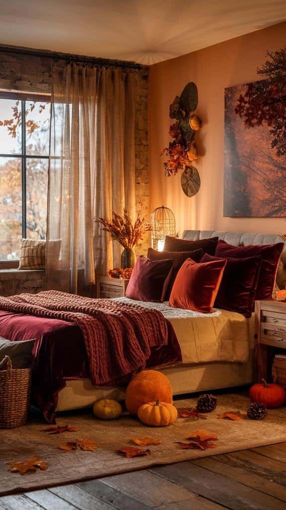 luxurious velvet accent cushions