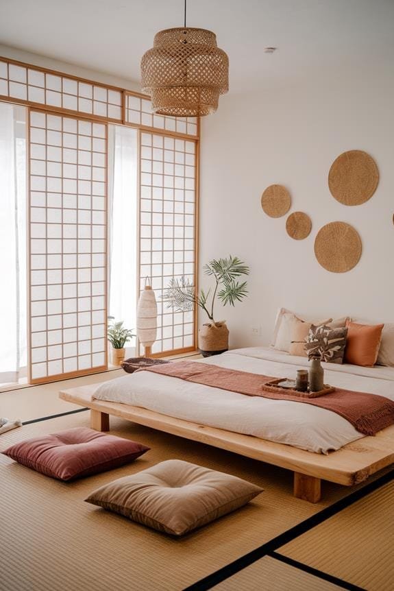 origami inspired floor cushions