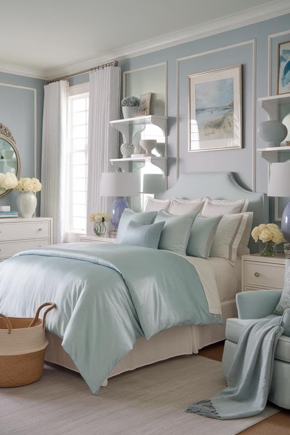 soft baby blue blanket