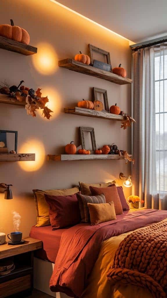sustainable reclaimed wood shelves