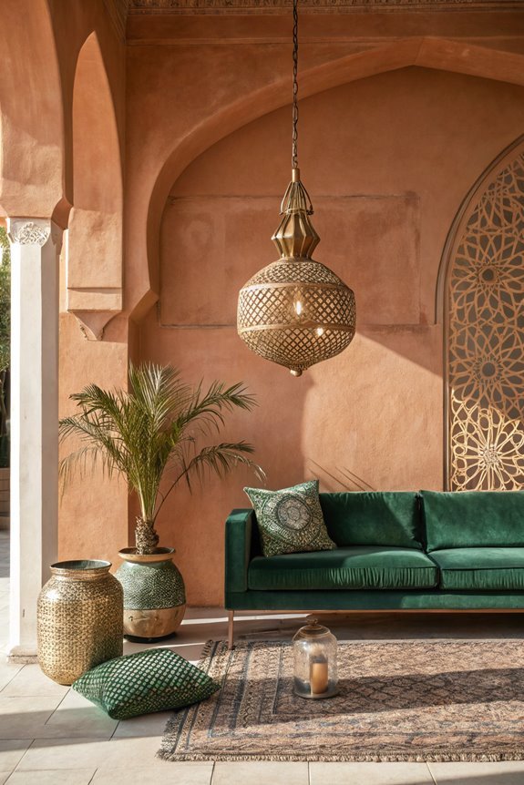 artisan crafted brass lighting