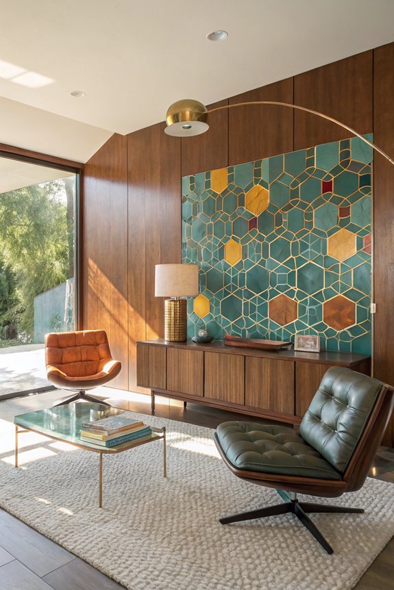 decorative mosaic wall design