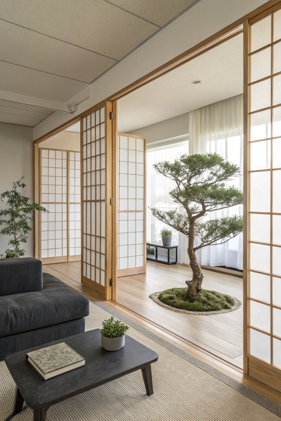 elegant sliding door access