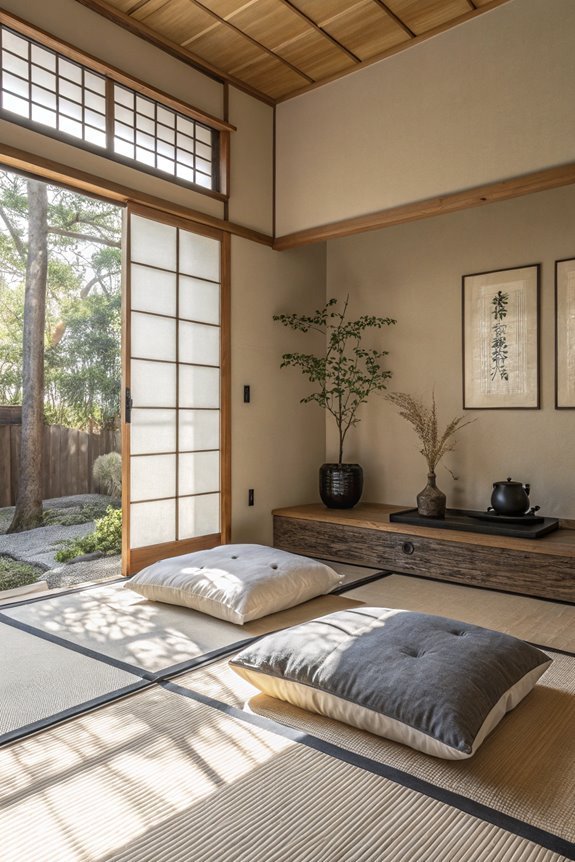 simple japanese floor design