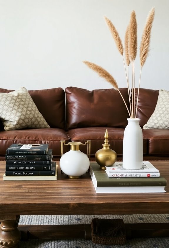 artful arrangement of decor