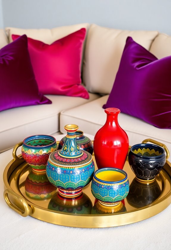 artisan crafted ceramic decor