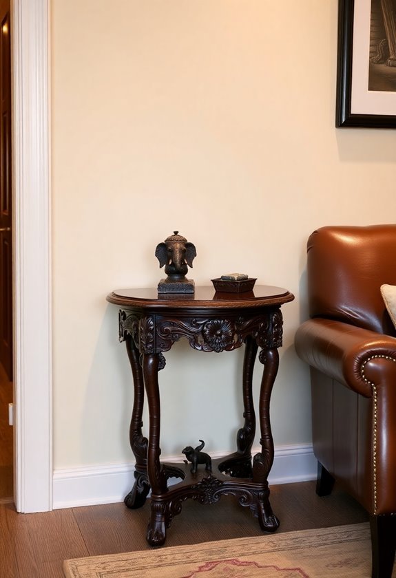 artisan crafted wooden tables