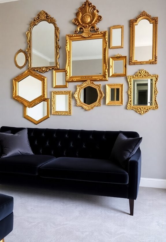 artistic reflection showcase space