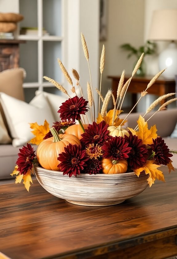 autumn floral arrangement ideas