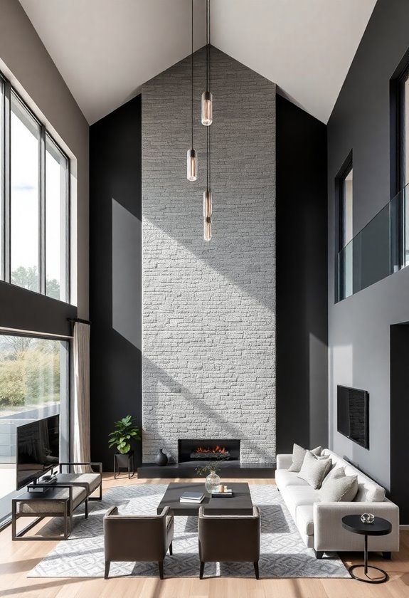 bold decorative interior features