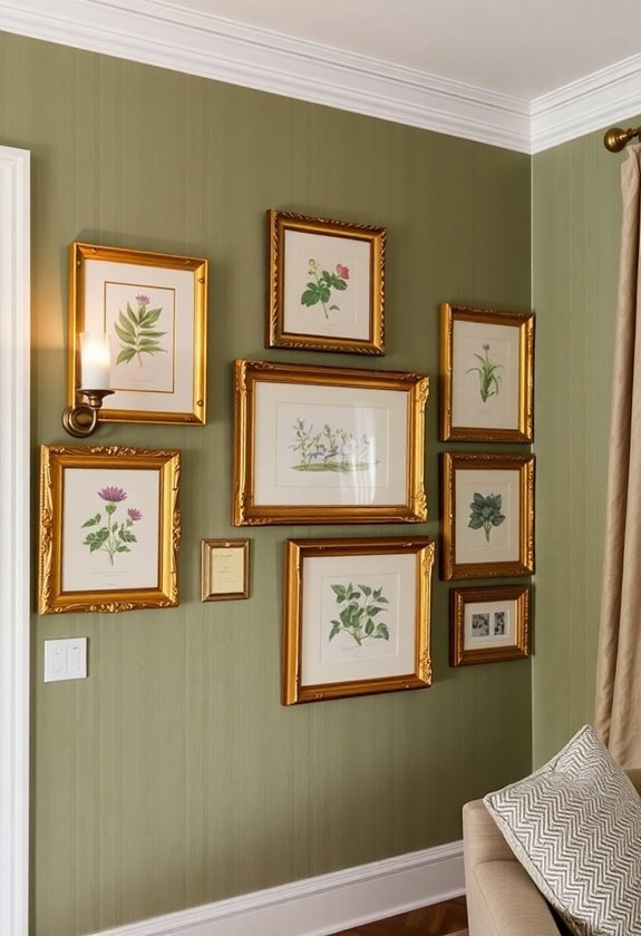 botanical art vintage collection