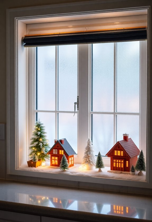 charming miniature holiday displays
