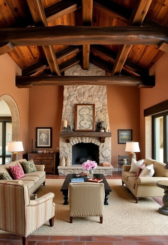 charming natural timber aesthetics