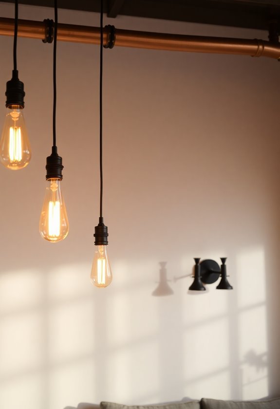 chic cafe lighting ideas