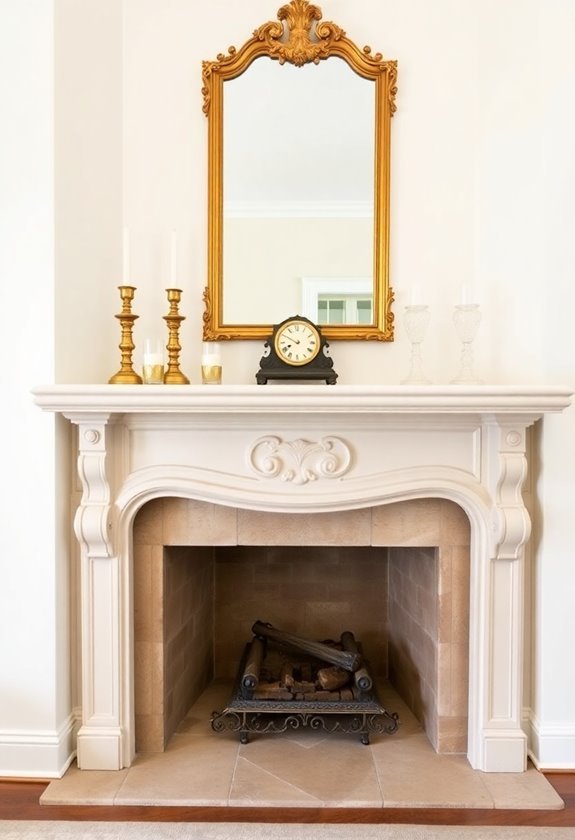 classic fireplace decoration ideas