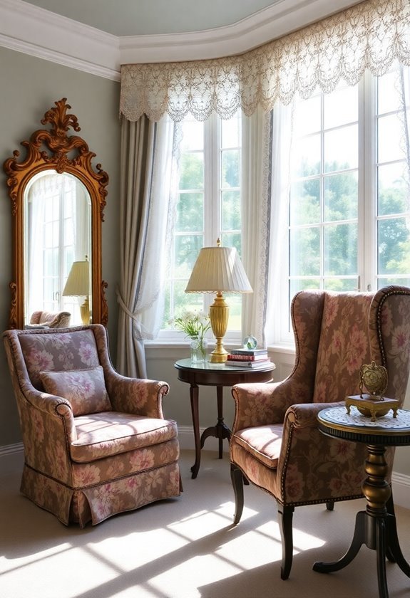 classic retro design accents