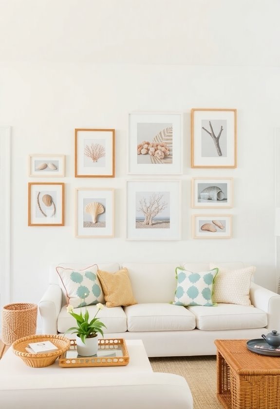 coastal art display space