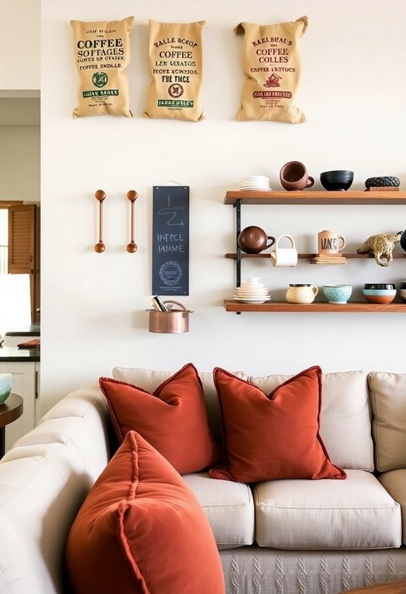 coffee inspired home accessories