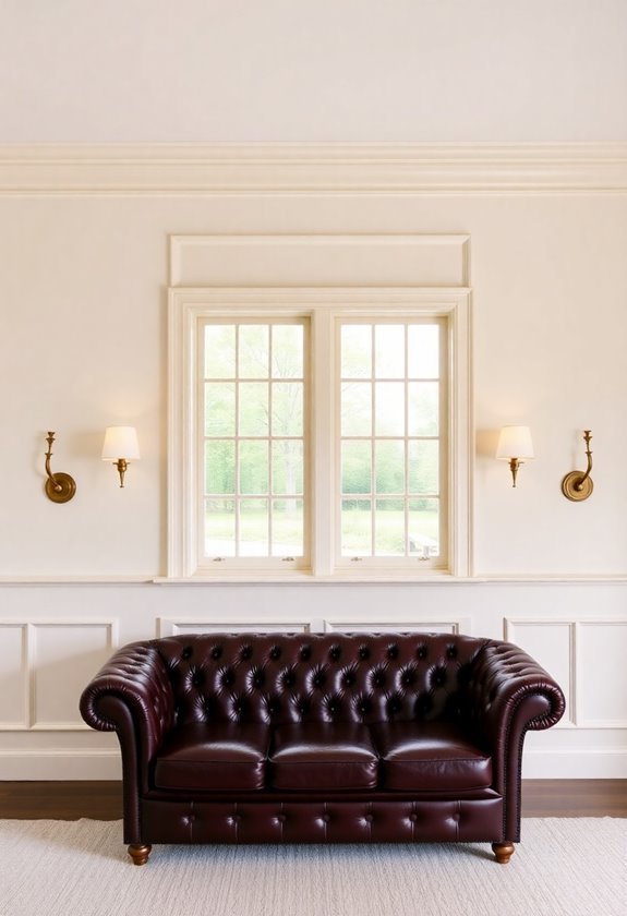 colonial inspired architectural features