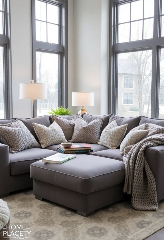comfortable book corner
