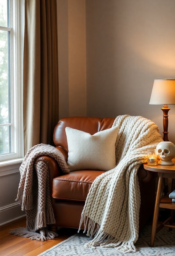 comfortable reading spaces
