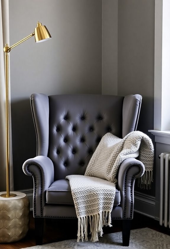 cozy oversized reading chairs