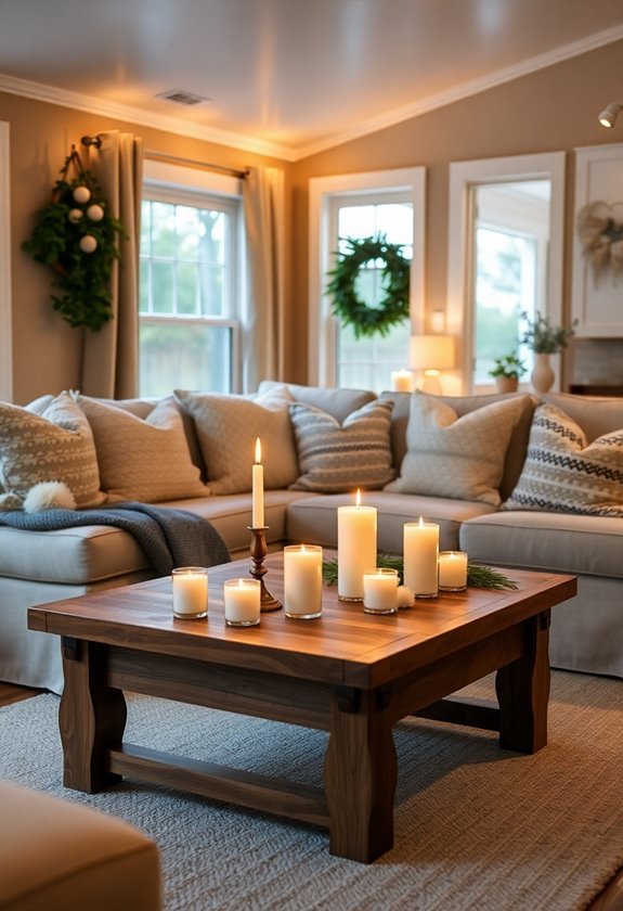 create cozy candlelight atmosphere