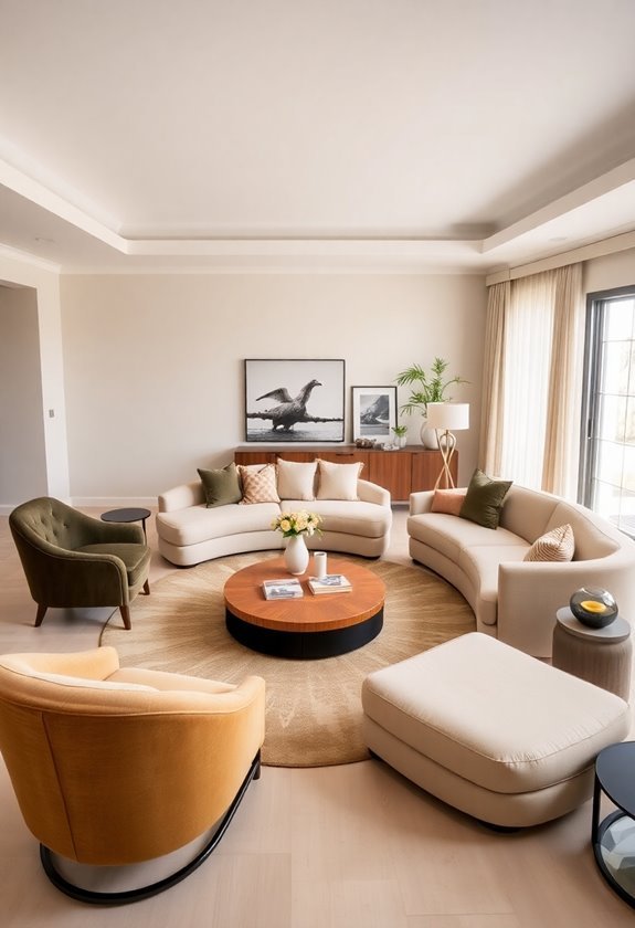 creative curved seating designs