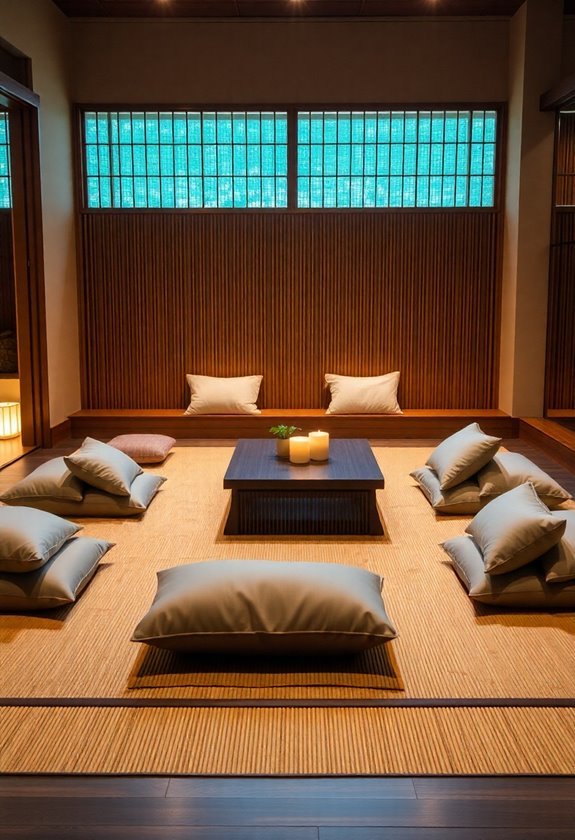 elegant asian seating design