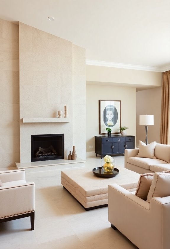 elegant earthy design features