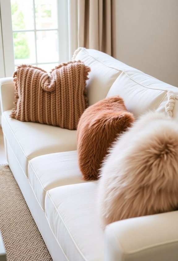 elegant fabric cushion series