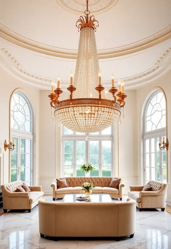 elegant illumination and decor
