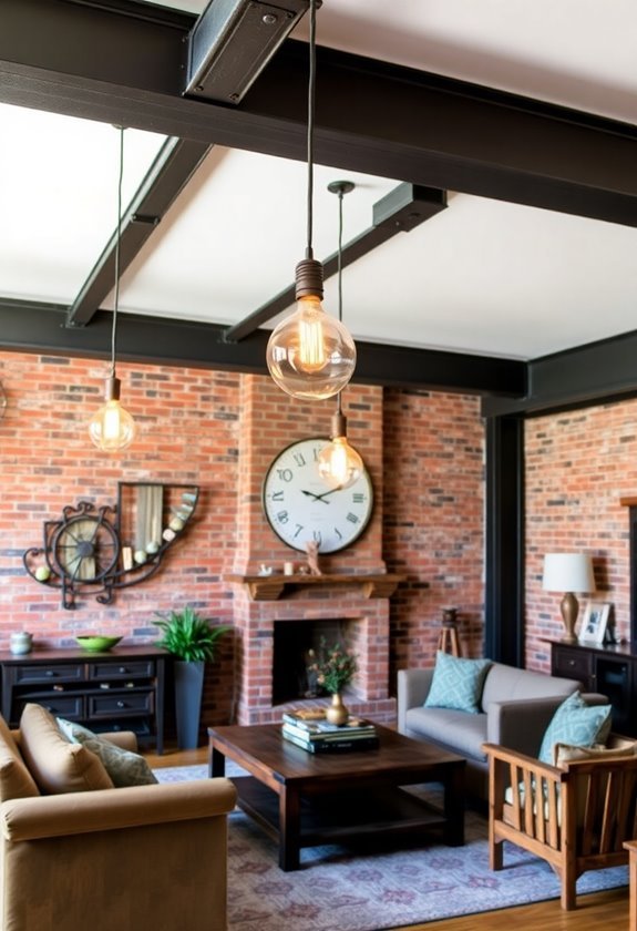 embrace industrial lighting aesthetics