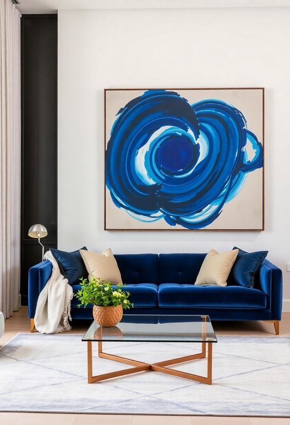 emphasis on abstract expressionism