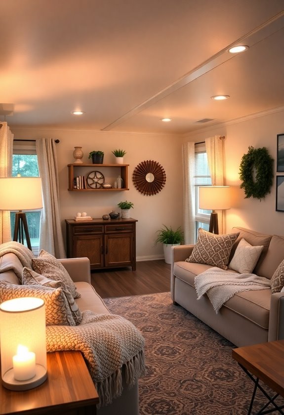 enhance ambiance through illumination
