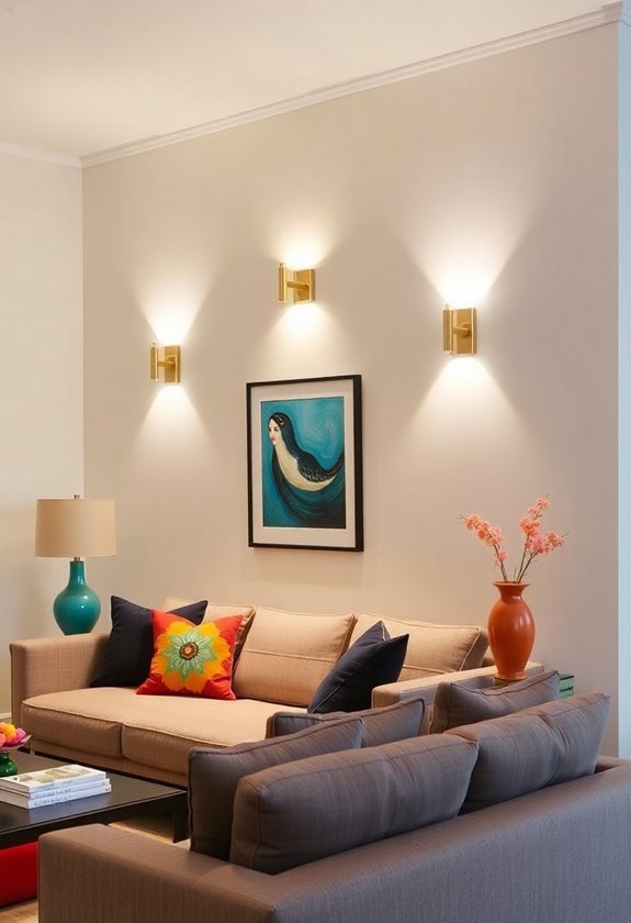 enhance ambiance with lighting