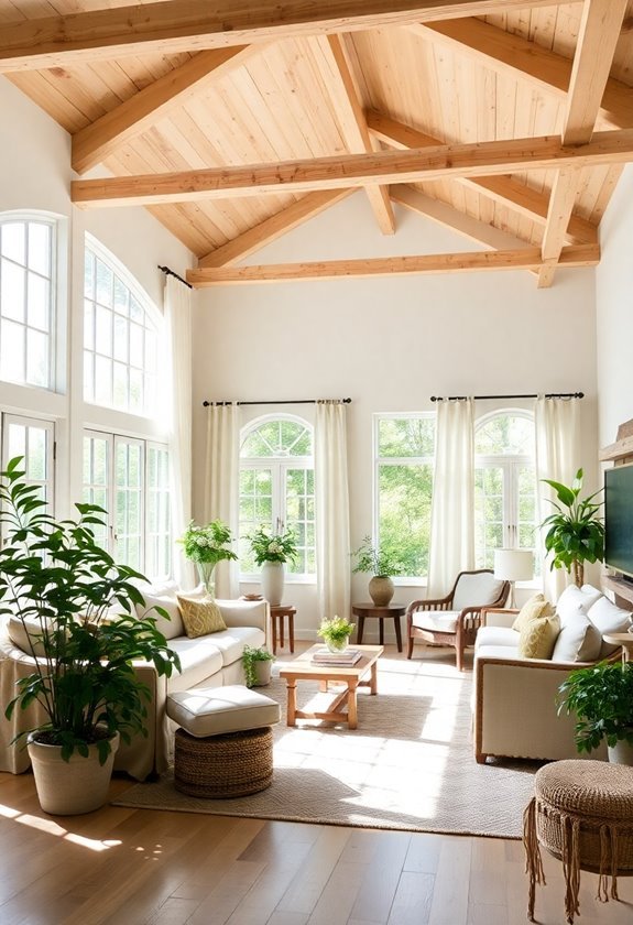 enhance bright indoor spaces
