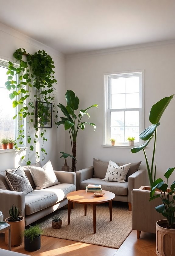 enhance home with greenery