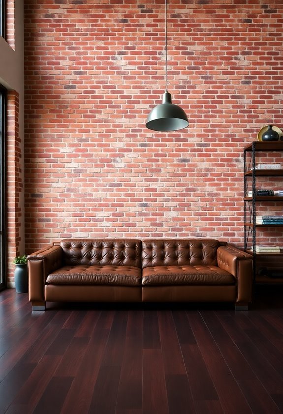 exposed brick interior design