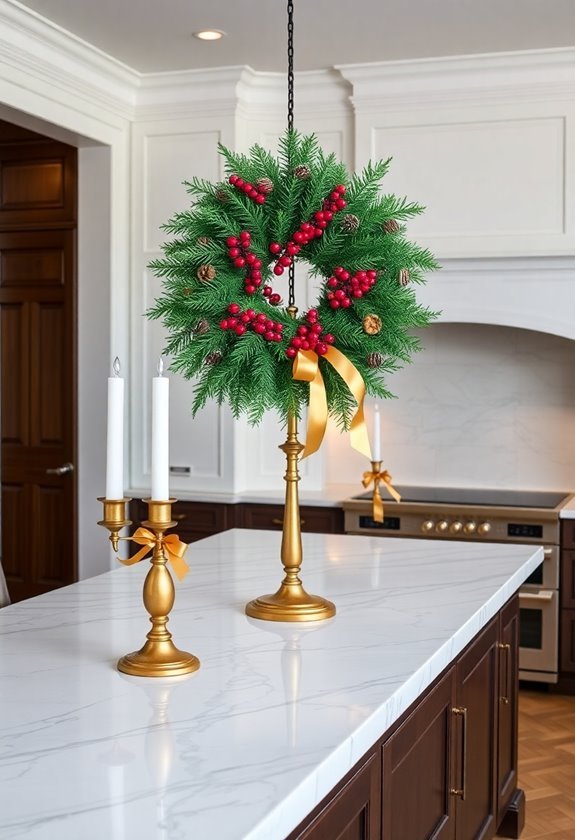 festive seasonal decoration showcase