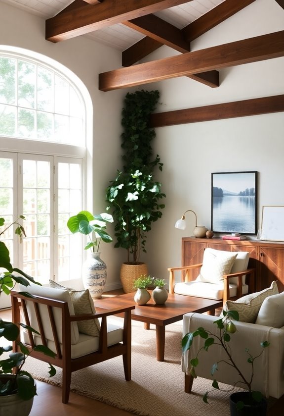 handcrafted rustic wood furniture