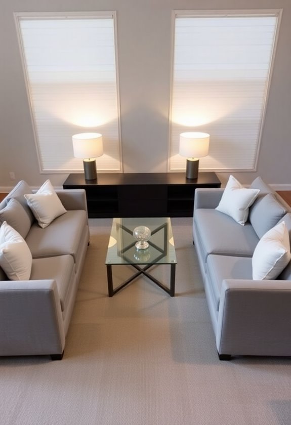 harmonious evenness in design