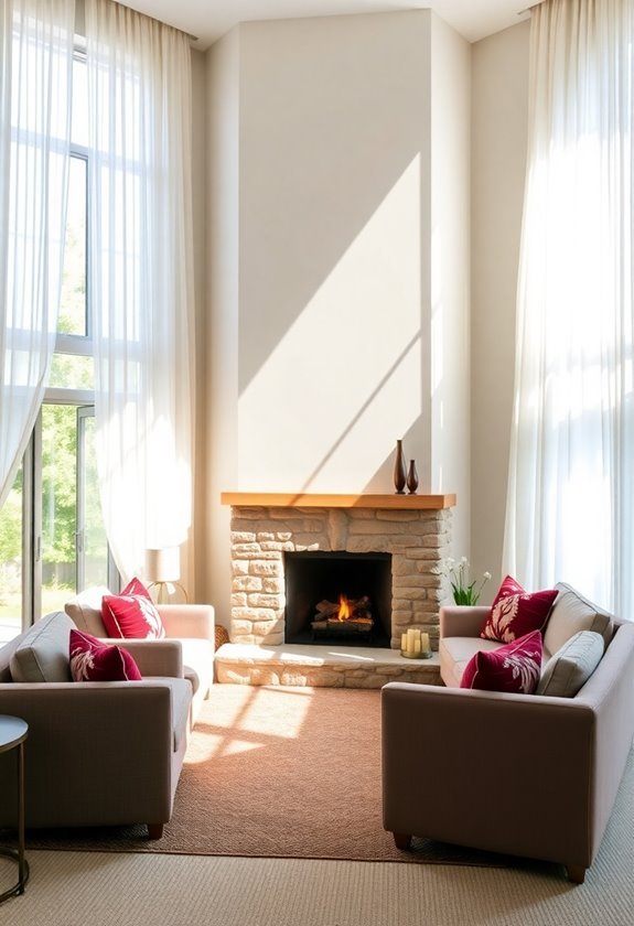 illuminating spaces with nature