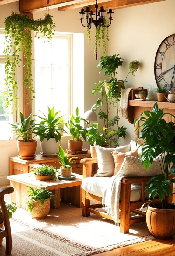 incorporate abundant plant life