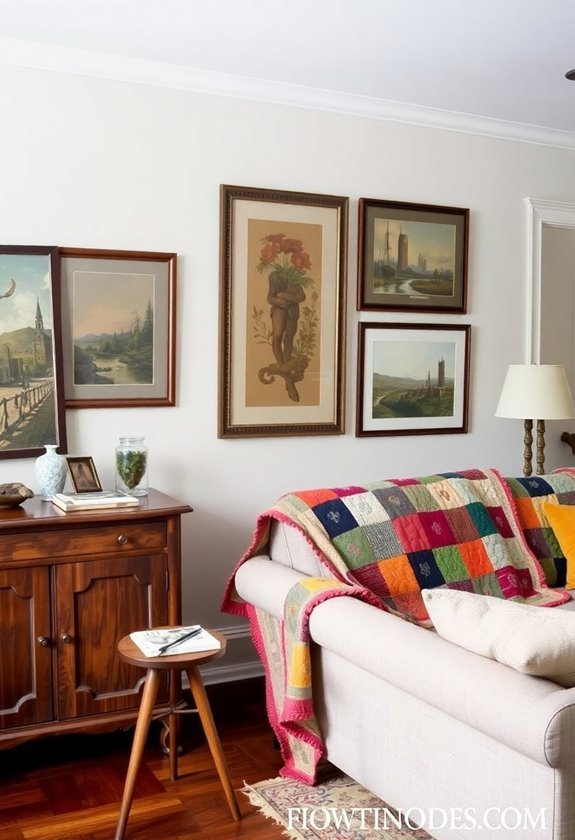 incorporate vintage antique decor